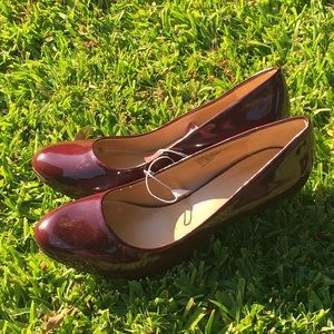 Merona Melanie Bordeaux red size 10